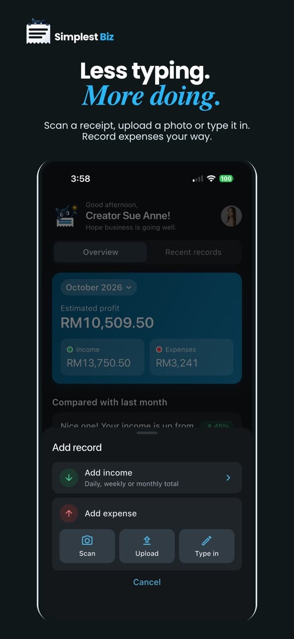 Simplest Biz screenshot 3